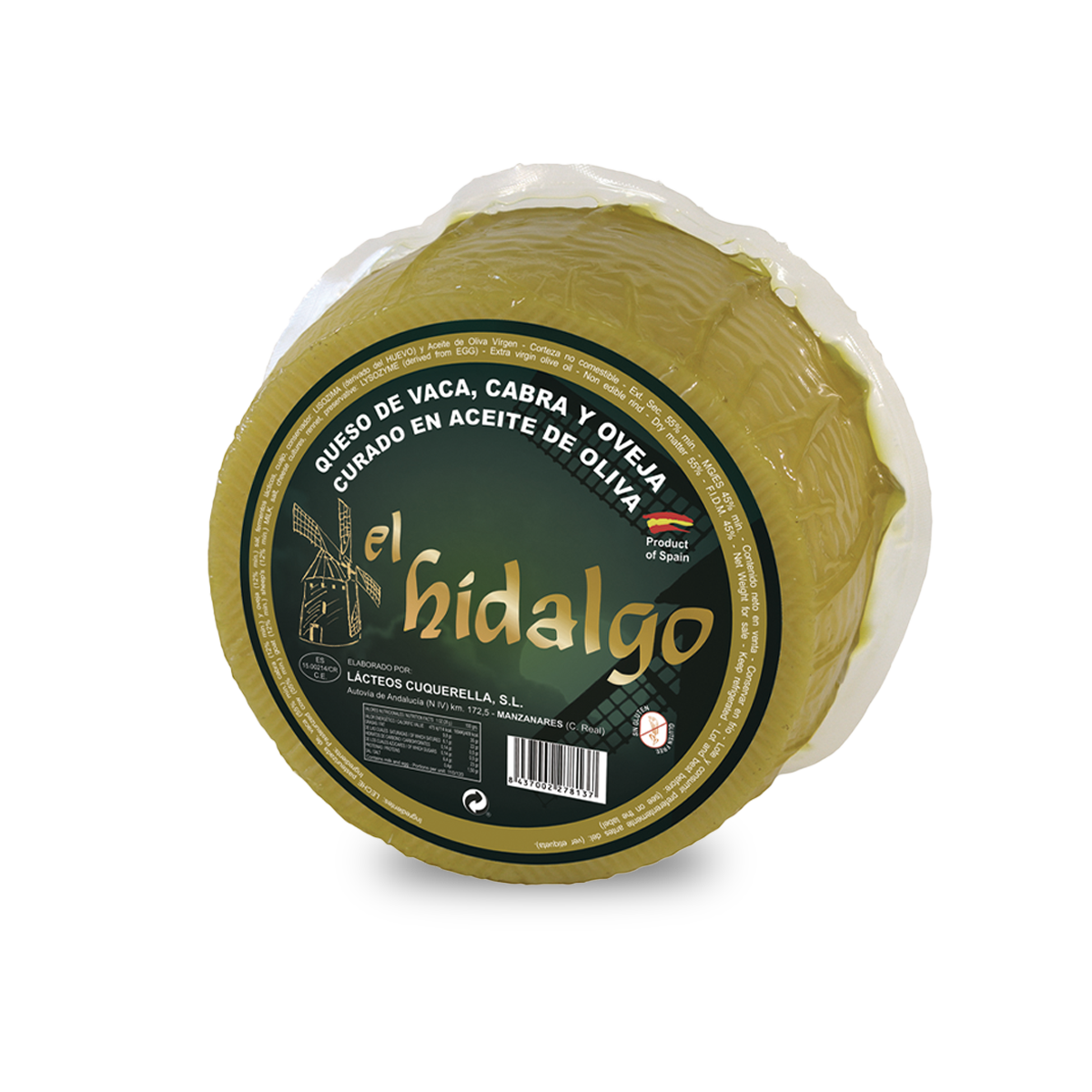 Queso Mezcla Semicurado Aceite El Hidalgo